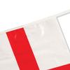 Henbrandt St. George's Cross Party Bunting, 10 m, 20 England Flags view 2