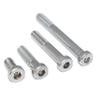 M3x6 Socket Head Cap Screws, Low Head, A2 Stainless Steel, DIN 7984, 6-Pack view 2