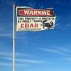Man Cave Warning Crab Flag, 30 x 45 cm view 4