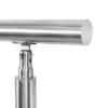 Ikodm Stainless Steel Stair Handrail, 120 cm, 42 mm, with 5 Crossbars, Adjustable Angle view 3