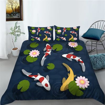 Timiany Blue Duvet Cover Set, 135 x 200 cm, Modern Microfiber, Zipper, 2-Piece