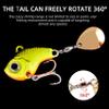 Comcapy 1pc Rotating Metal Vibration Spinner Spoon Fishing Lure, 5g/10g/20g, Trout Winter Fishing Hard Bait (Color: C, Size: 10g, 2.6cm) view 4