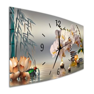 Bilder-Manufaktur BM Silent Radio-Controlled Quartz Wall Clock, 50 x 25 cm, MF5-9583-1SZ-Funk
