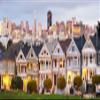 adrium Canvas Print 60 x 30 cm: Panoramic View of Alamo Square, San Francisco, California, USA (15830382) view 1