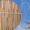 KDDFN Natural Reed Fence, Handwoven Privacy Screen, 70 x 600 cm (2.3 x 20 ft) view 3