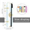 JDEZ Blue Stripe Anchor Pattern Pencil Case view 3