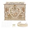 Rongm Vintage Card Box with Keys for Weddings and Parties view 1