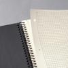 SIGEL Conceptum CO840/3 Premium A4 Grid Spiral Notebook, Black, 80 Sheets, 3-Pack view 4