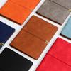 2-Pack A5 PU Leather Notebooks, 9.1 x 6.7 in, 200 Pages, Refillable Vintage Travel Journals with Lined Paper and Elastic Band, Brown view 4