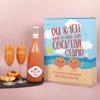 Herz & Heim Friends Gift Set with Peach Bellini, Engraved Glasses & Personalized Gift Box view 2