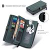 Leather Wallet Phone Case for Samsung Galaxy Models, Green, for Samsung Note 20 view 4