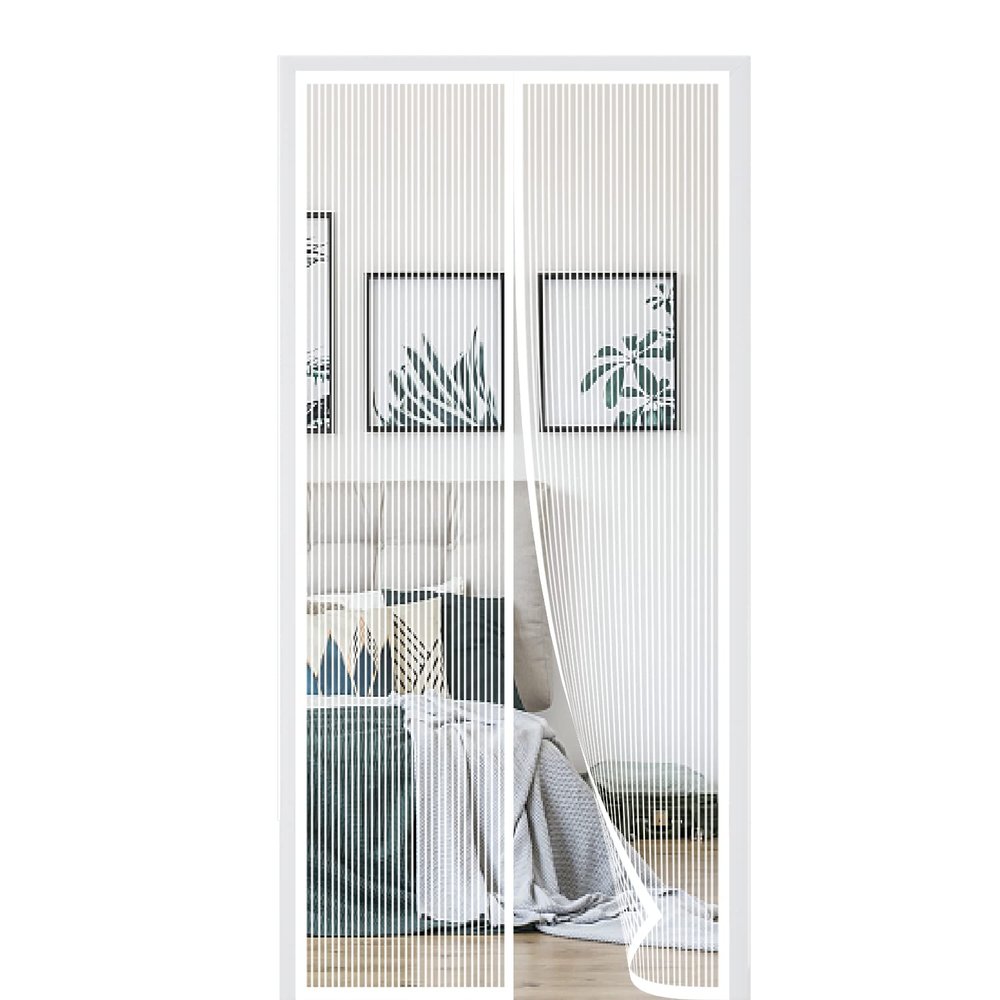 HTCSZL Magnetic Insect Screen Door, 285 x 270 cm, White
