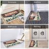Man Cave Rules Beware of Dalmatian Doormat, Entrance Mat, Outdoor Rug (50 x 80 cm) view 2