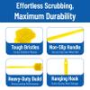 Carlisle FoodService Products Scrub Brush, Yellow view 4