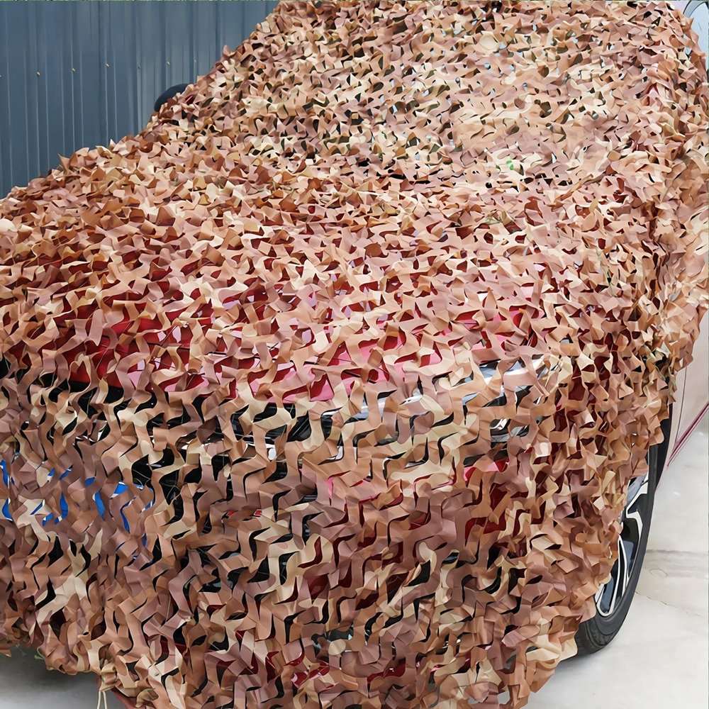 16 x 19 m Woodland Camouflage Net for Privacy and Outdoor Use