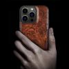 Carveit Wooden Case for iPhone 13 Pro, Plum-Jacobean view 2