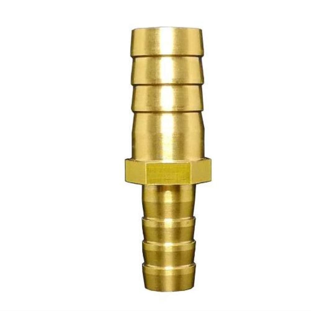 OTANA Straight Brass Hose Connector, Equal Barb, 3–25 mm, Copper Push Coupling