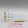 OTANA Straight Brass Hose Connector, Equal Barb, 3–25 mm, Copper Push Coupling view 4