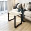AKKE Coffee Table, Side Table, Vanilla, 90 x 50 x 55 view 1