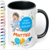 True Statements Personalized First Day of School Astronaut Mug, Black, 330 ml view 1