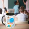 True Statements Personalized First Day of School Astronaut Mug, Black, 330 ml view 3