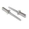 Sealed Blind Rivets 4 x 12 mm, 250 pcs., Stainless Steel A2 (V2A), Flat Head, Closed Form B, DIN 7337 - ISO 16585, Value Pack view 1