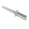 Sealed Blind Rivets 4 x 12 mm, 250 pcs., Stainless Steel A2 (V2A), Flat Head, Closed Form B, DIN 7337 - ISO 16585, Value Pack view 4