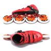 Professional Inline Speed Skates, 4-Wheel Carbon Fiber Single-Row Roller Skates, Red, EU 45 view 3