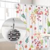 12-Pack Decorative Shower Curtain Hooks, Stainless Steel Rings with Romantic Deer Design view 4