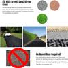 OWIEN 2-Inch-High Geocell Ground Grid for Grass, Sand, Gravel, Stone, Concrete, and Mud, Flexible Foldable Polyethylene Gravel Grid, Easy to Install and Cut, 2 m x 7 m view 3