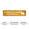 Pug Street Custom Metal Sign – “Dog Is My Doorbell,” 30.5 x 7.6 cm view 3