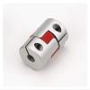 TANGJIANCHENG 1-Piece Flexible Jaw Shaft Coupling for CNC Motors, Spider D30 L40 (Bore: 10 x 15 mm) view 1