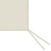 INLIFE Gazebo Side Wall with Windows 4 x 2 m Cream - 0421 view 3