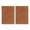 A5 PU Leather Journal, 8.4 x 5.6 in, 200 Pages, Lined, Brown, 2-Pack view 1