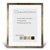 RahmenMax Jersey Wooden Picture Frame 30 x 46 cm, Custom Sizes Available, Gold Puzzle Frame with Acrylic Glass and White Backing view 1