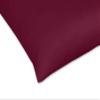 sleepling Satin Pillowcase, 100% Cotton, 35 x 40 cm, Plum view 3