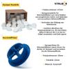 STRBER ETICS Insulation Anchor Set, 10 x 120 mm, 1,000 Anchors + 1,000 White EPS Discs + Cutter view 4