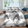 ZZXHG Gray Hockey Bedding Set, 140 x 200 cm view 1