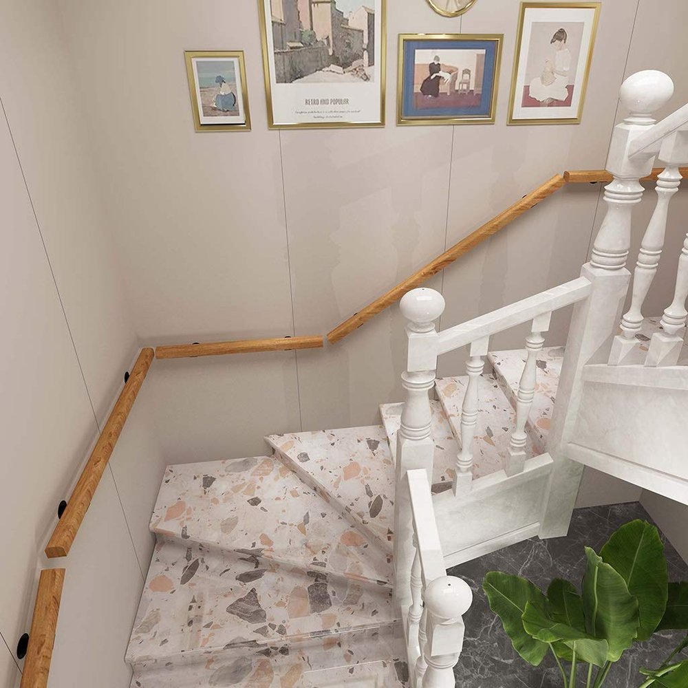 Stair Handrail, 30–600 cm, Solid Pine Wood