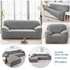 GHKL Stretch Sofa Cover, Solid Color view 3