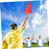 4-Piece Referee Flags, Small Hand Signal Flags for Competitions view 4