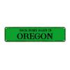 Oregon State Metal Wall Sign – “Back Home Again in Oregon,” 61 × 15.2 cm view 1