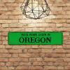 Oregon State Metal Wall Sign – “Back Home Again in Oregon,” 61 × 15.2 cm view 2