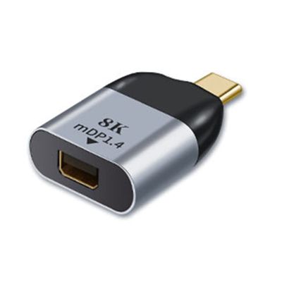 fengfeng 8K 60Hz USB-C to Mini DisplayPort Video Converter for Projectors and Laptops