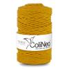 ColiNea 5 mm Cotton Cord with Cotton Core, 100 m, Mustard view 1