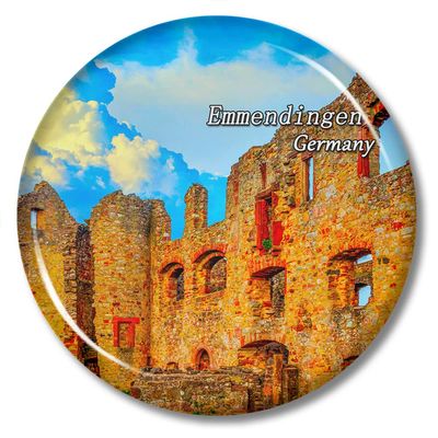 Germany Emmendingen Refrigerator Magnet Souvenir with Metal Bottle Opener