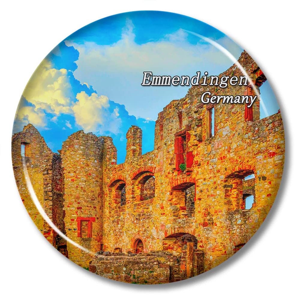 Germany Emmendingen Refrigerator Magnet Souvenir with Metal Bottle Opener
