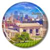 USA Kansas Metal Refrigerator Magnet with Bottle Opener view 1