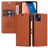 xinyunew Genuine Leather Flip Case for Samsung Galaxy S9 Plus, Brown view 1