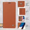 xinyunew Genuine Leather Flip Case for Samsung Galaxy S9 Plus, Brown view 2